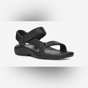 NWT TEVA Black Hurricane Drift Water Sandals Kids Sz 5